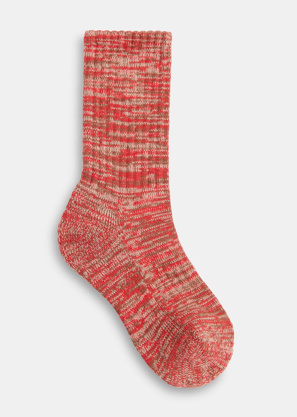 Whistles Chunky Marl Socks Red / Multicolor | US-30968DKQJ