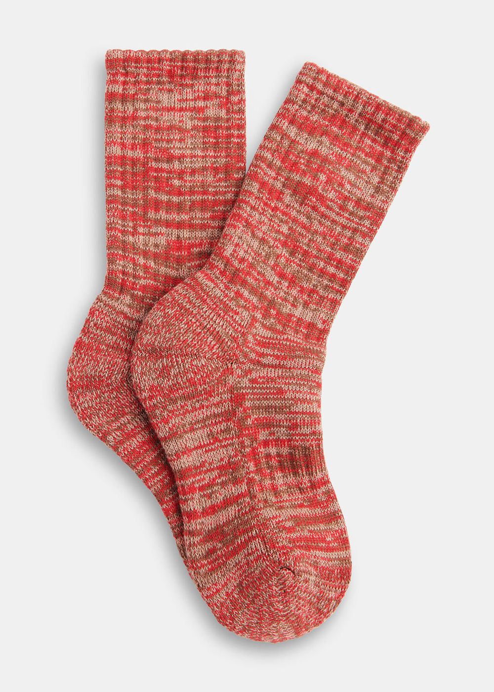 Whistles Chunky Marl Socks Red / Multicolor | US-30968DKQJ