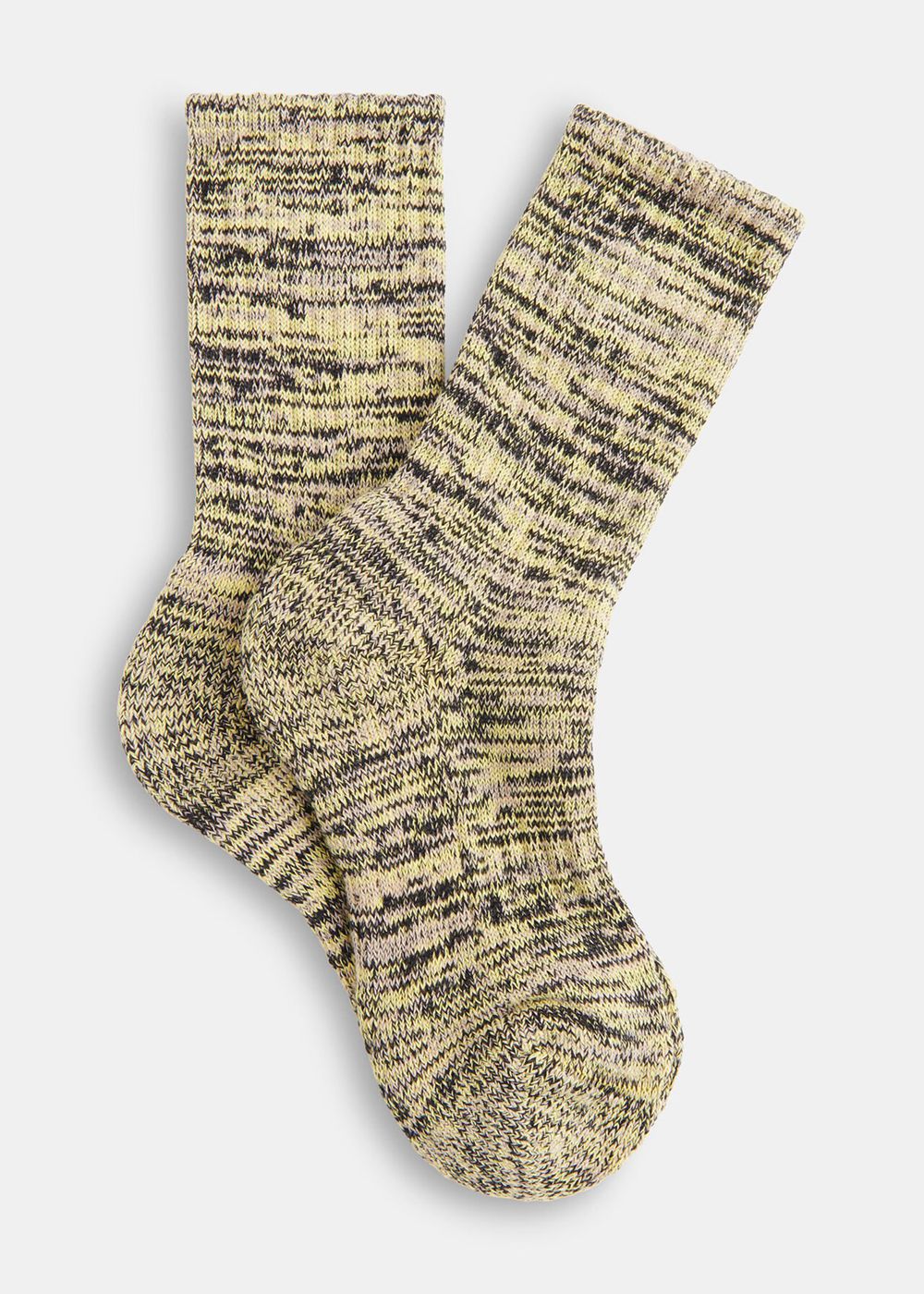 Whistles Chunky Marl Socks Yellow | US-53172AUFH