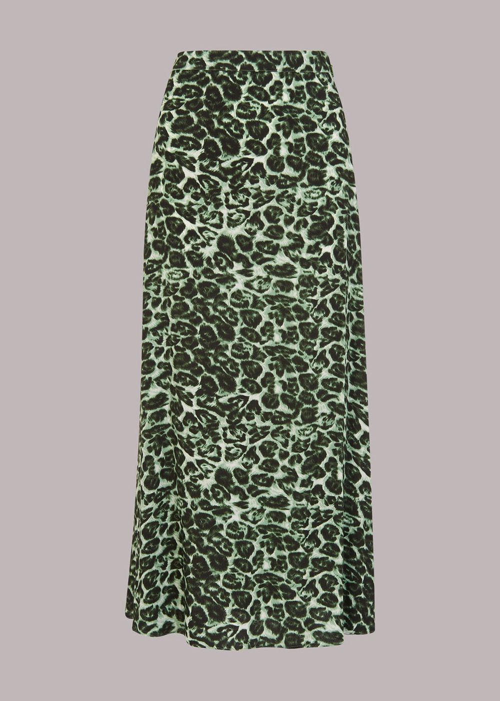 Whistles Clouded Leopard Skirts Green / Multicolor | US-05183EMJF