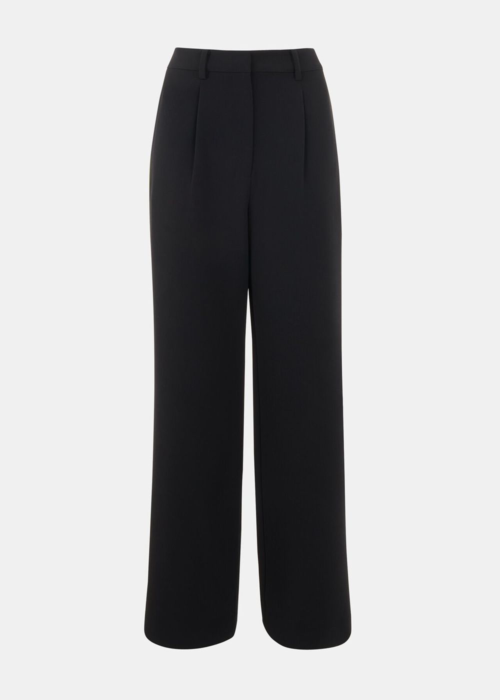 Whistles Crepe Side Stripe Pants Black / Multicolor | US-42098FCWI