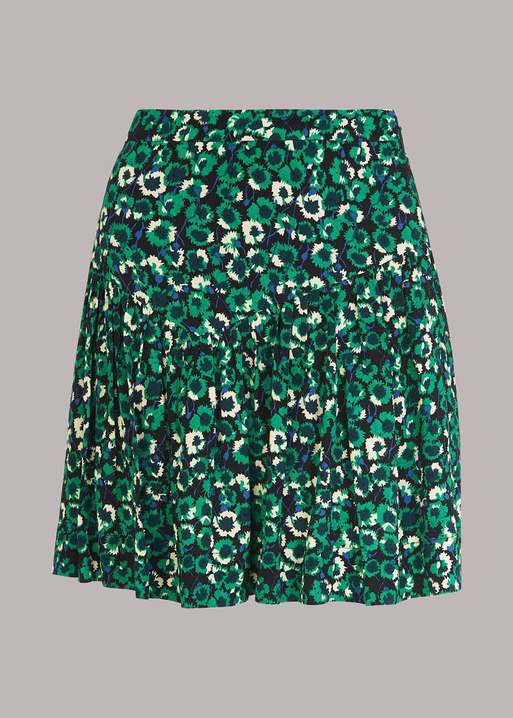 Whistles Dandelion Floral Flippy Skirts Multicolor | US-68137QSPN