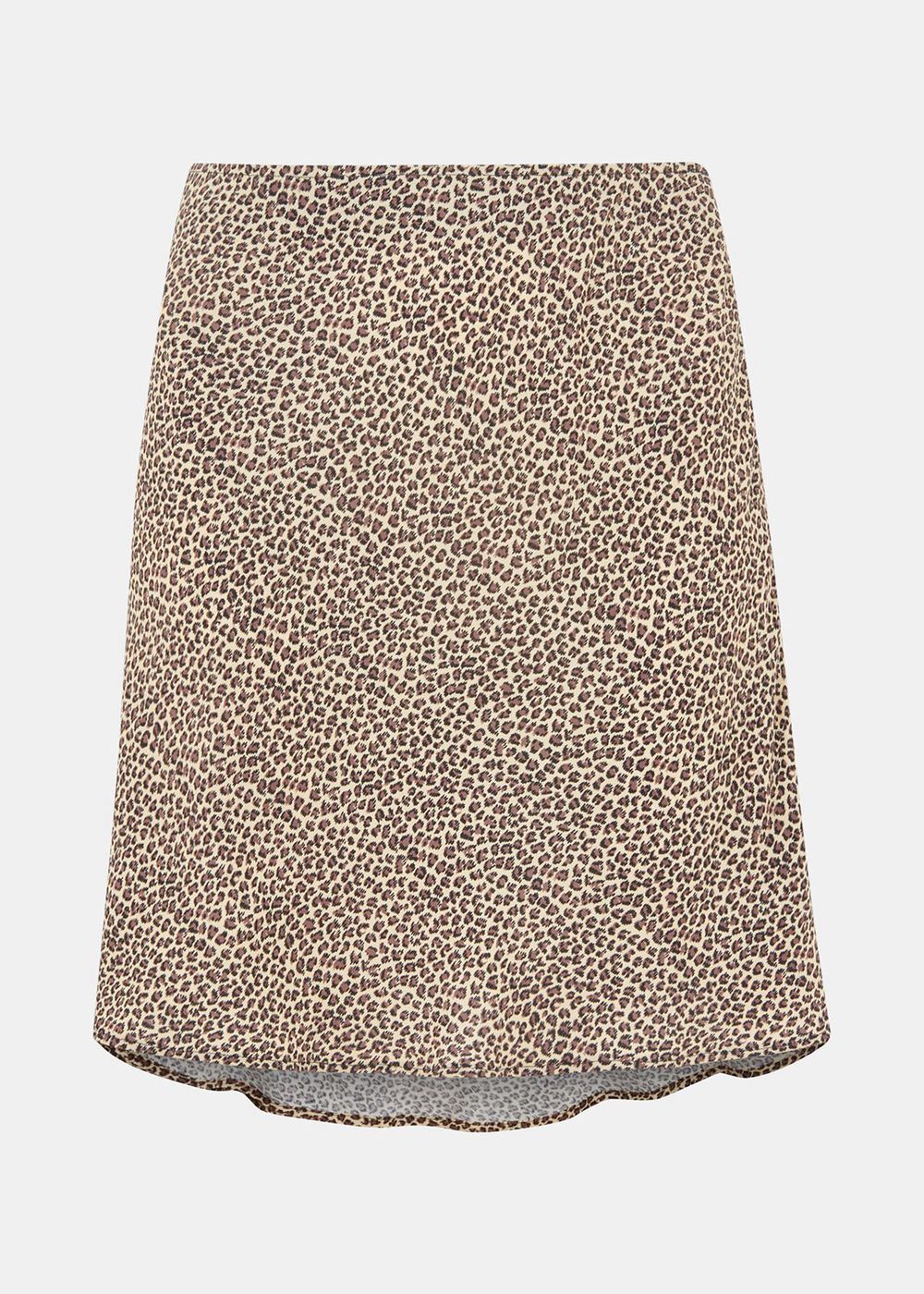 Whistles Dashed Leopard Mini Bias Skirts Leopard | US-31204XURC