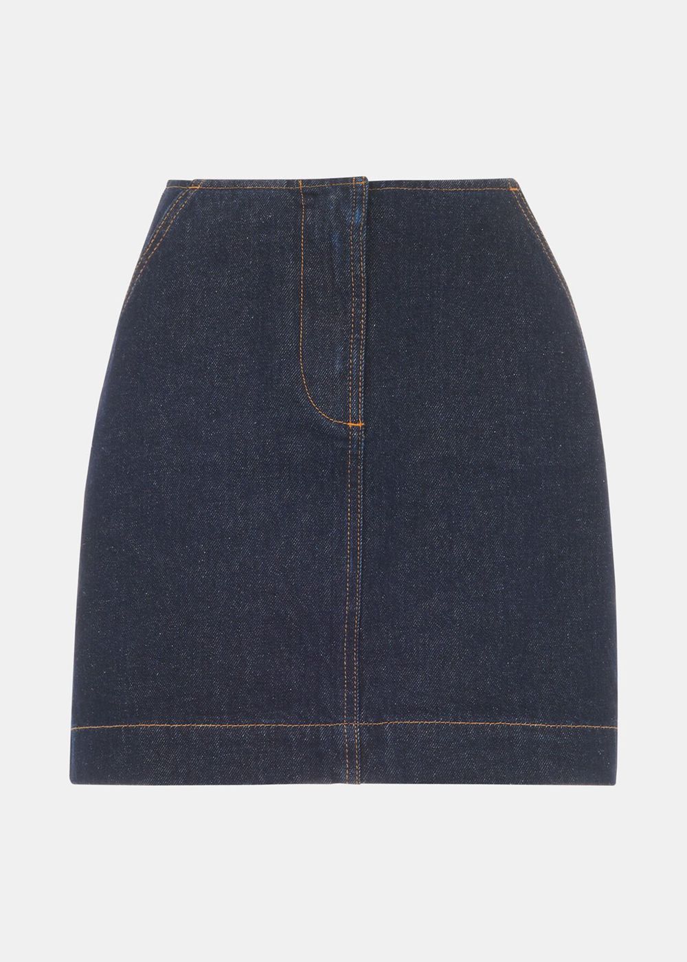 Whistles Denim Mini Skirts Dark Blue | US-23870FEXM