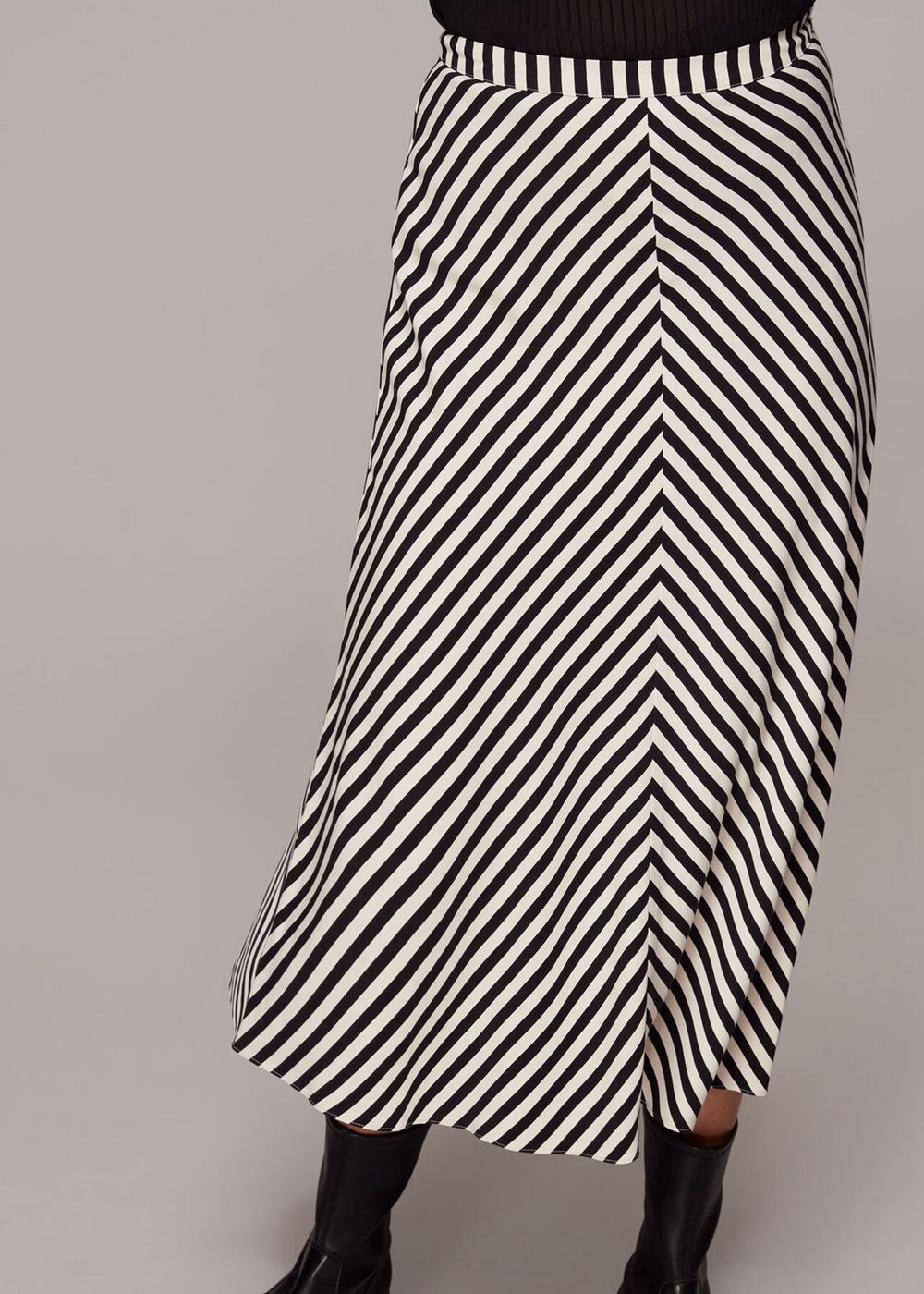 Whistles Diagonal Stripe Skirts Multicolor | US-78624DQBU