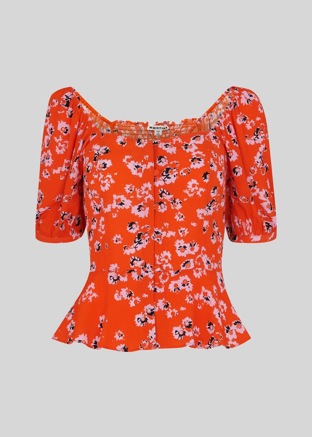 Whistles Digital Daisy Print Bella Top Multicolor | US-75143ZOTA