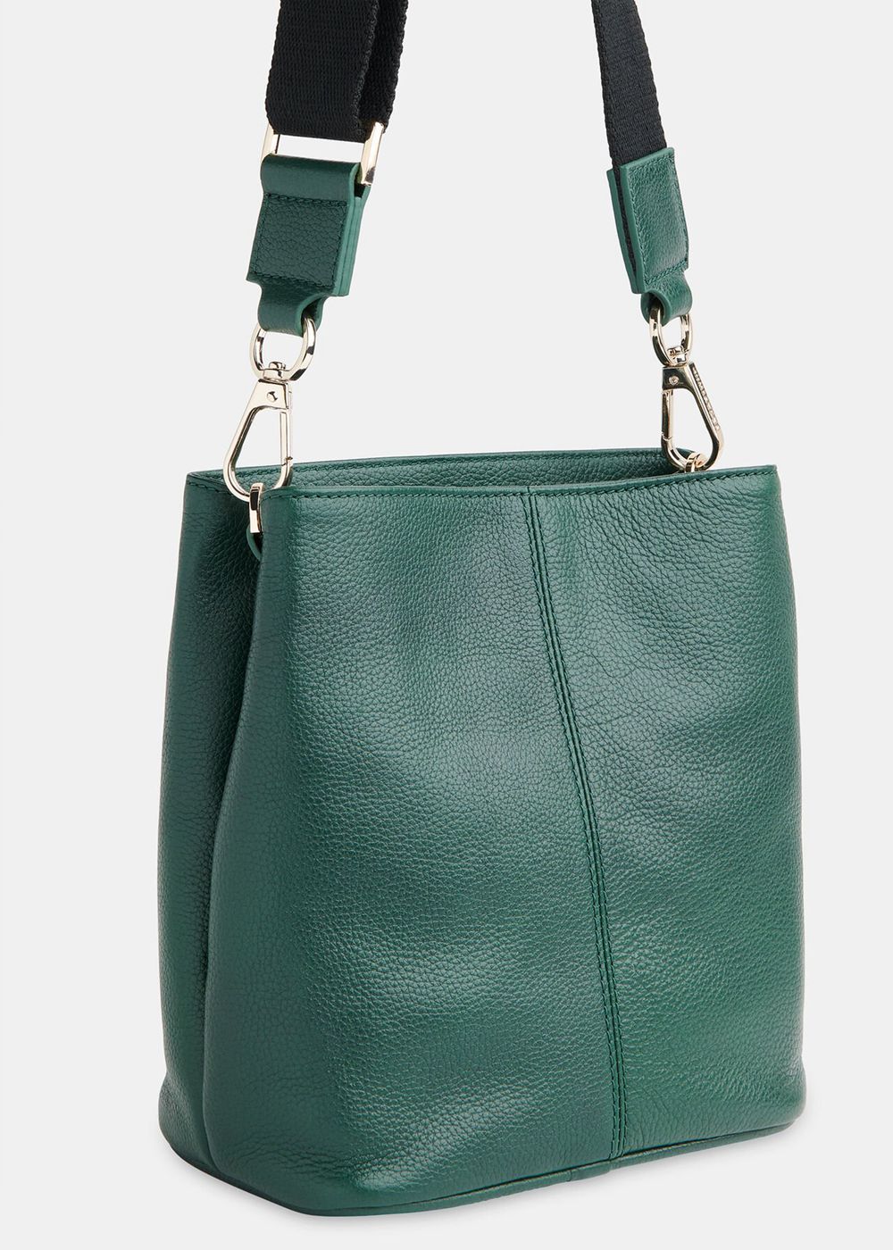 Whistles Dion Bucket Bags Dark Green | US-36471RCTB