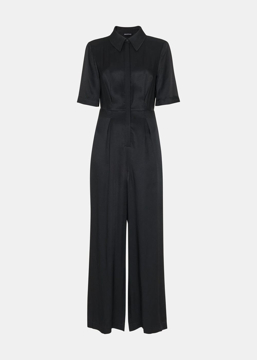 Whistles Edina Jumpsuit Black | US-21069SVMT