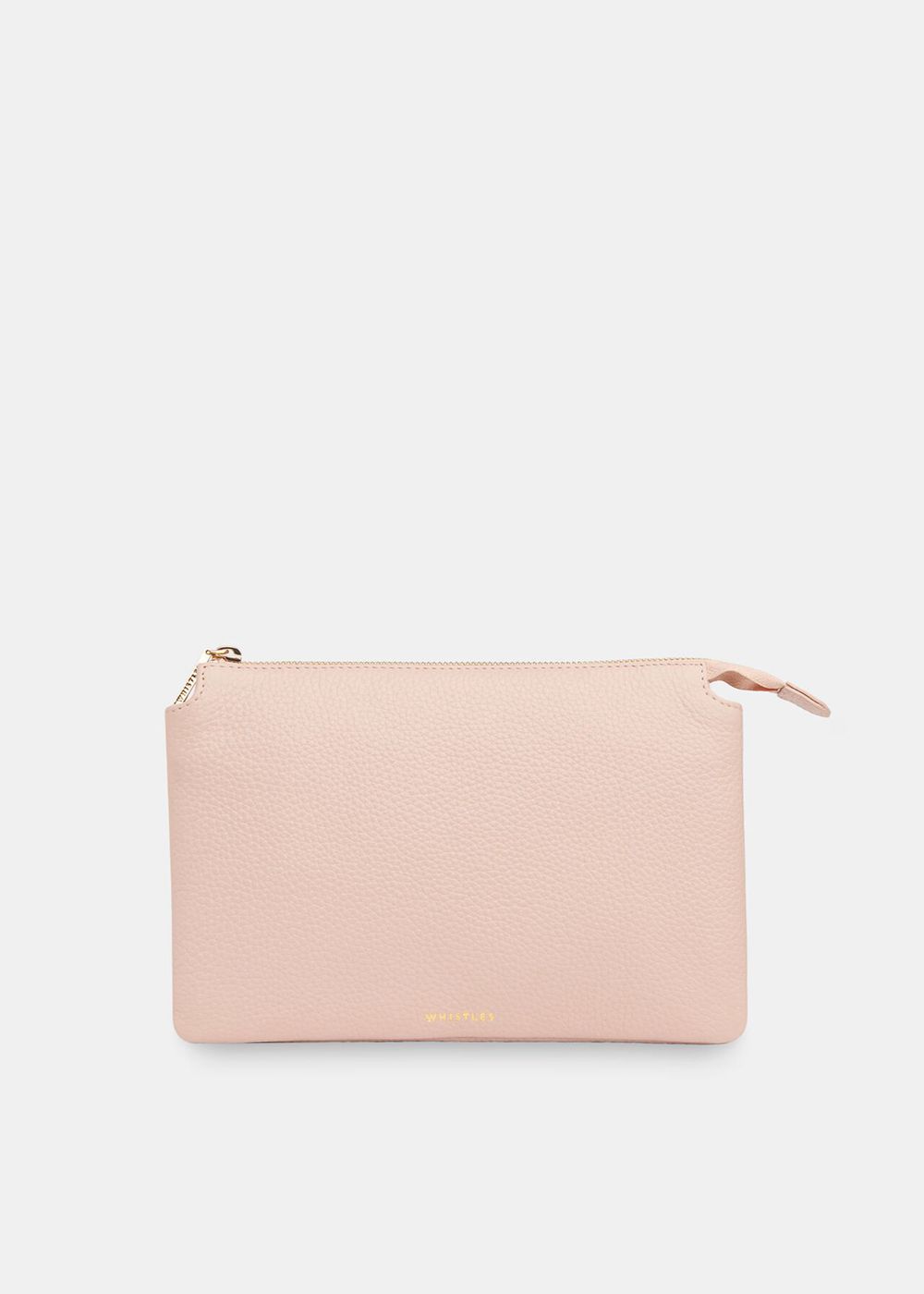 Whistles Elita Double Clutch Bags Pink | US-96238TDRP