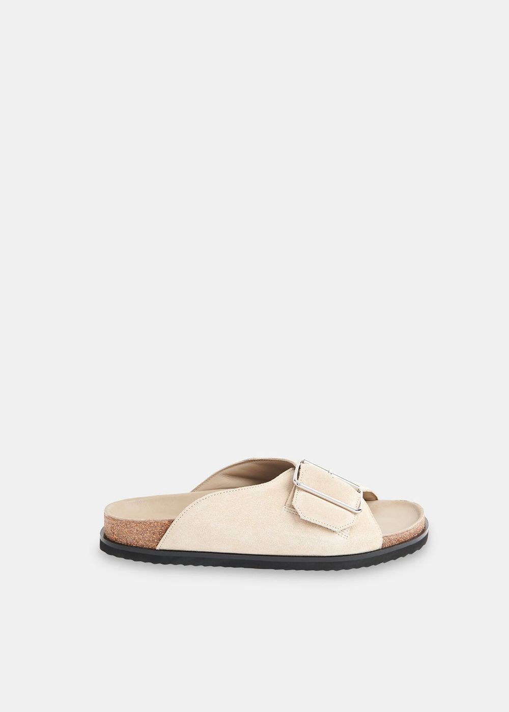 Whistles Ellery Buckle Slides Neutral | US-14937QBZT