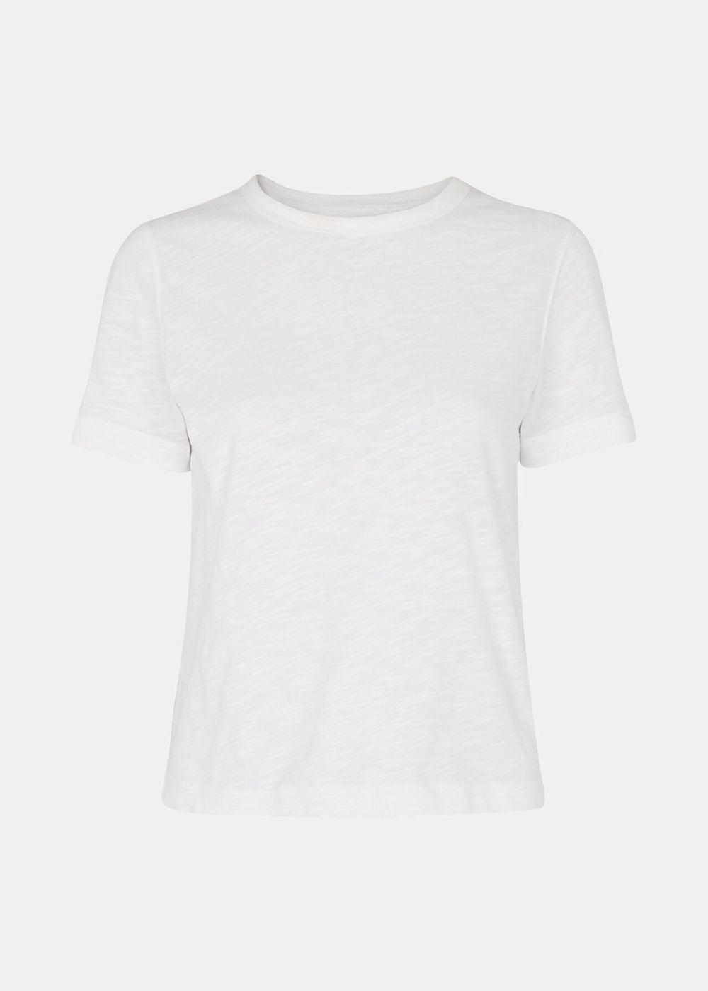 Whistles Emily Ultimate T-Shirt White | US-72956EQLO