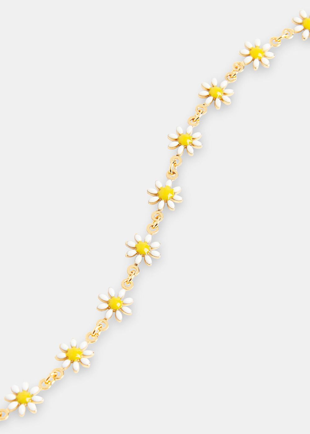 Whistles Enamel Daisy Chain Anklet Multicolor | US-28497YJAS