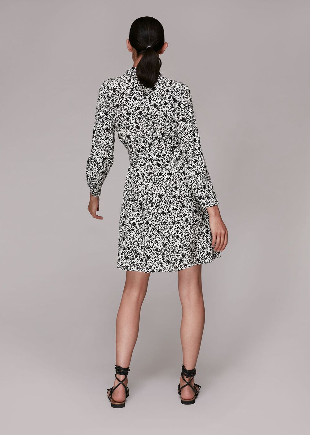 Whistles Eucalyptus Print Shirt Dress Multicolor | US-48705ESBG