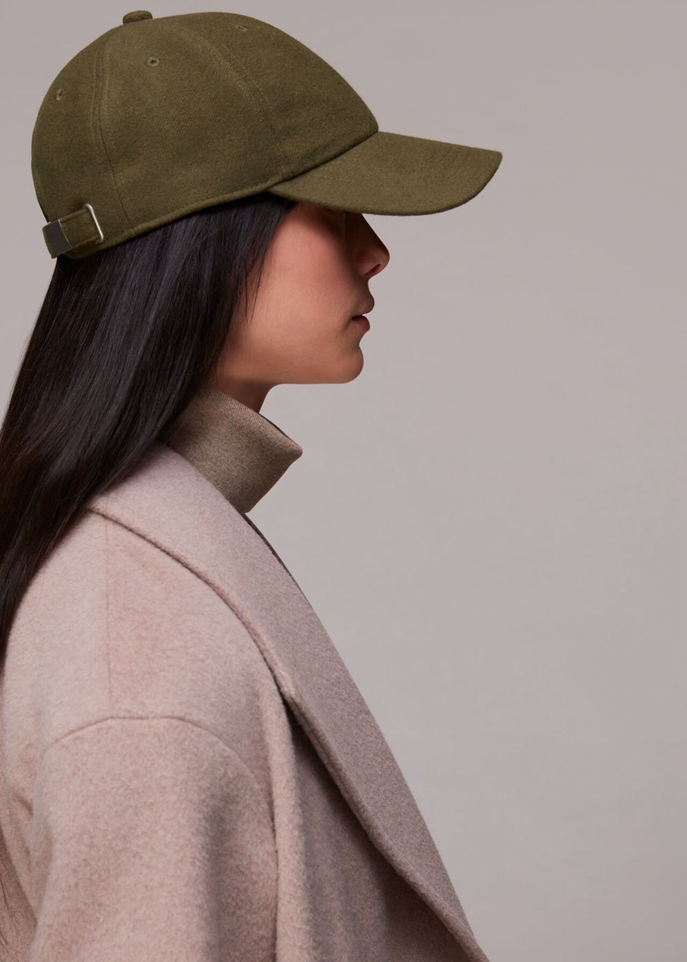 Whistles Felt Cap Khaki | US-92154QXWO