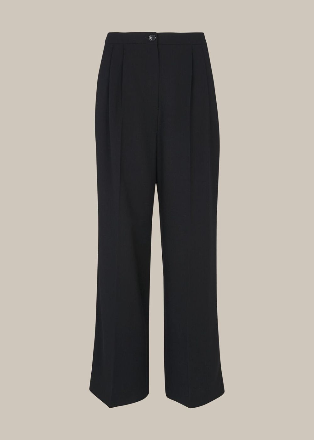 Whistles Fionn Full Length Pants Black | US-87195PATE