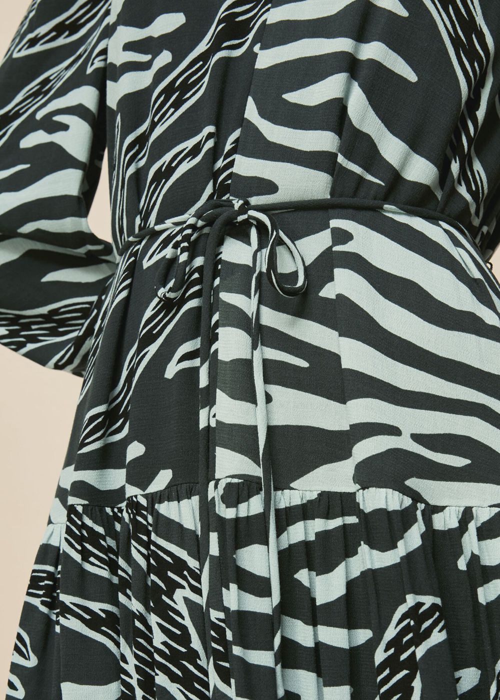 Whistles Graphic Zebra Print Dress Multicolor | US-82063TKGQ