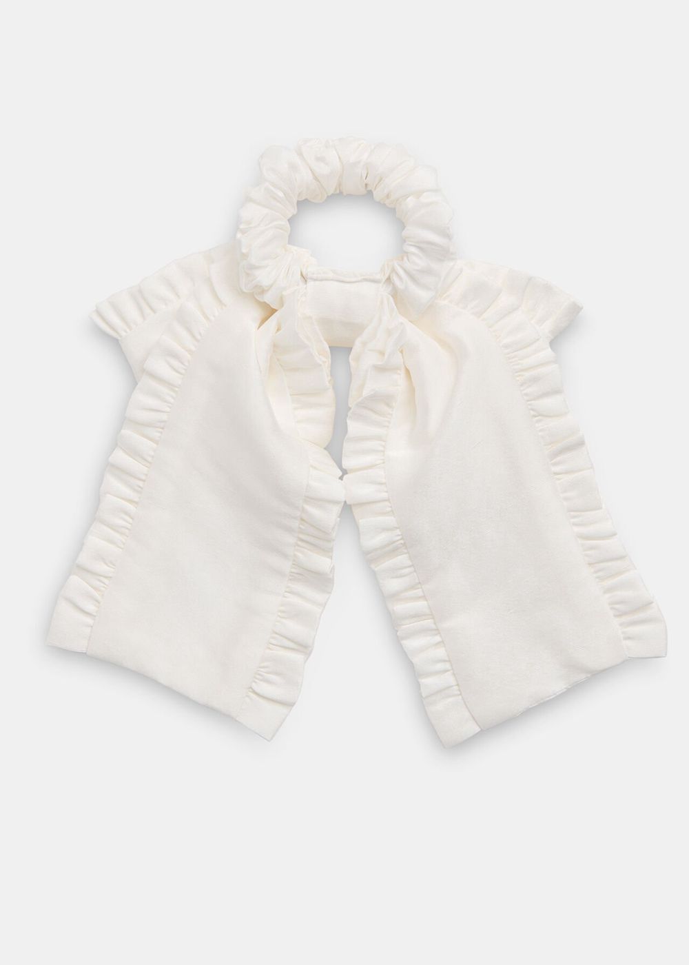 Whistles Hai Aster Scrunchie White | US-89726KXVF