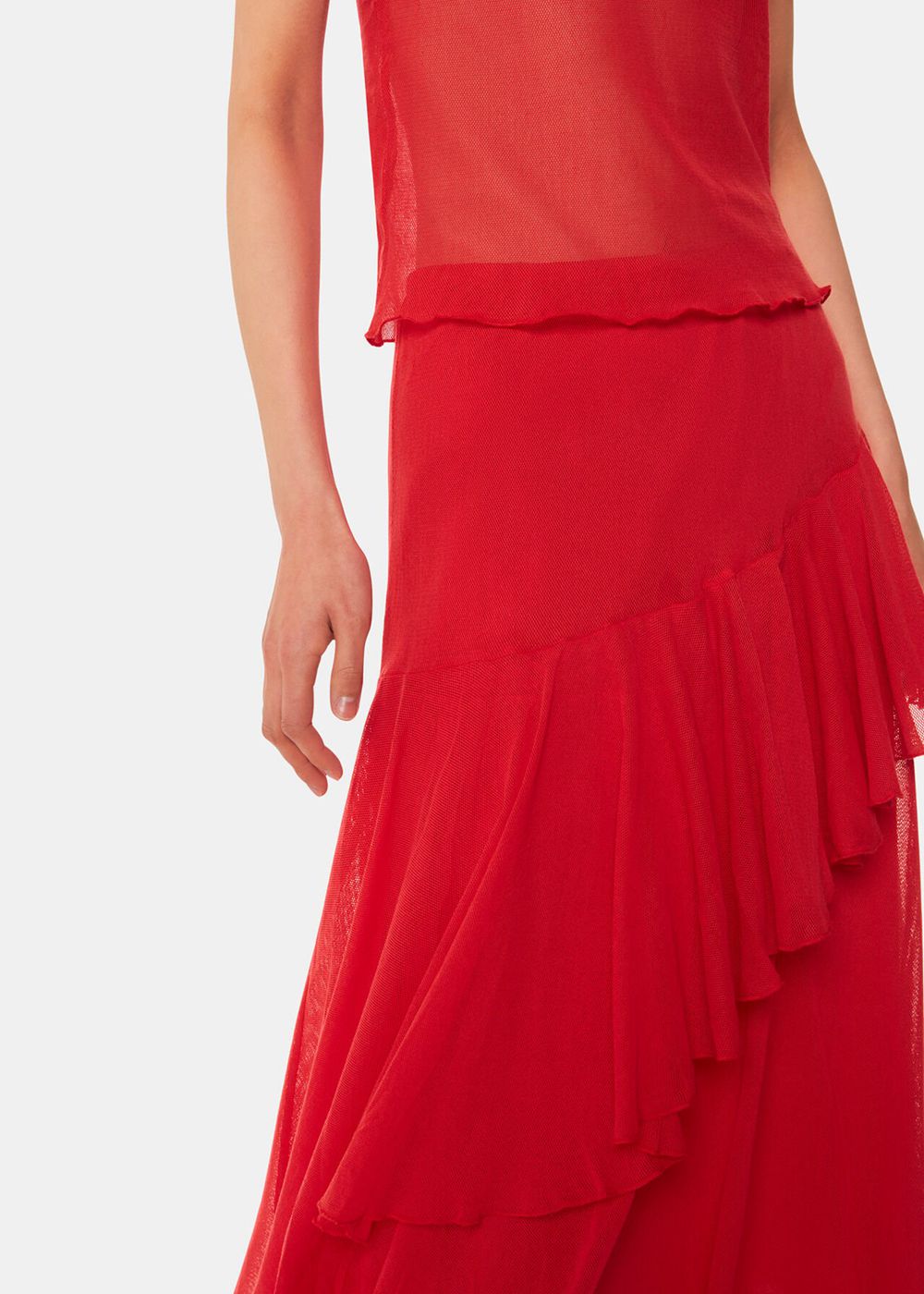 Whistles Hai Cecilia Skirts Red | US-68943LQUY