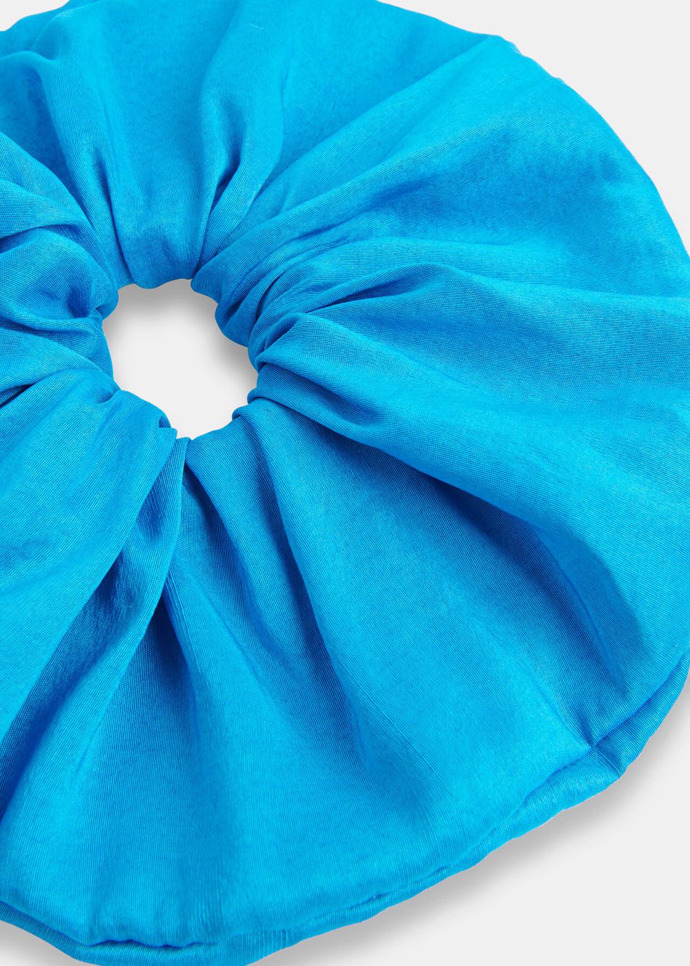 Whistles Hai Dupion Scrunchie Blue | US-79246BCNE