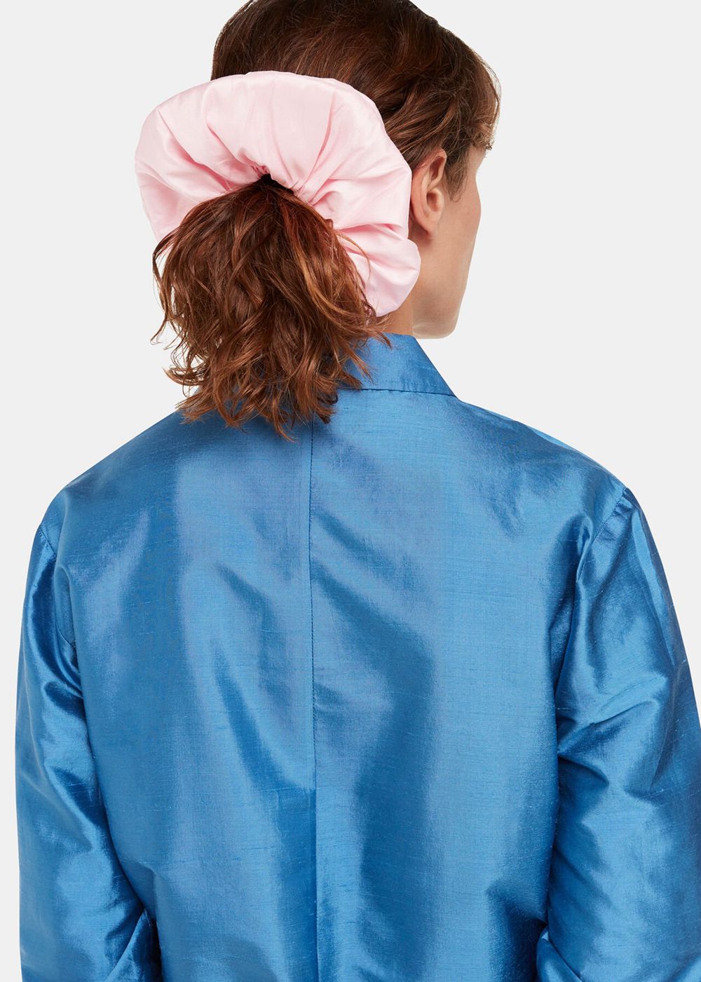 Whistles Hai Dupion Scrunchie Pink | US-42871IHOD