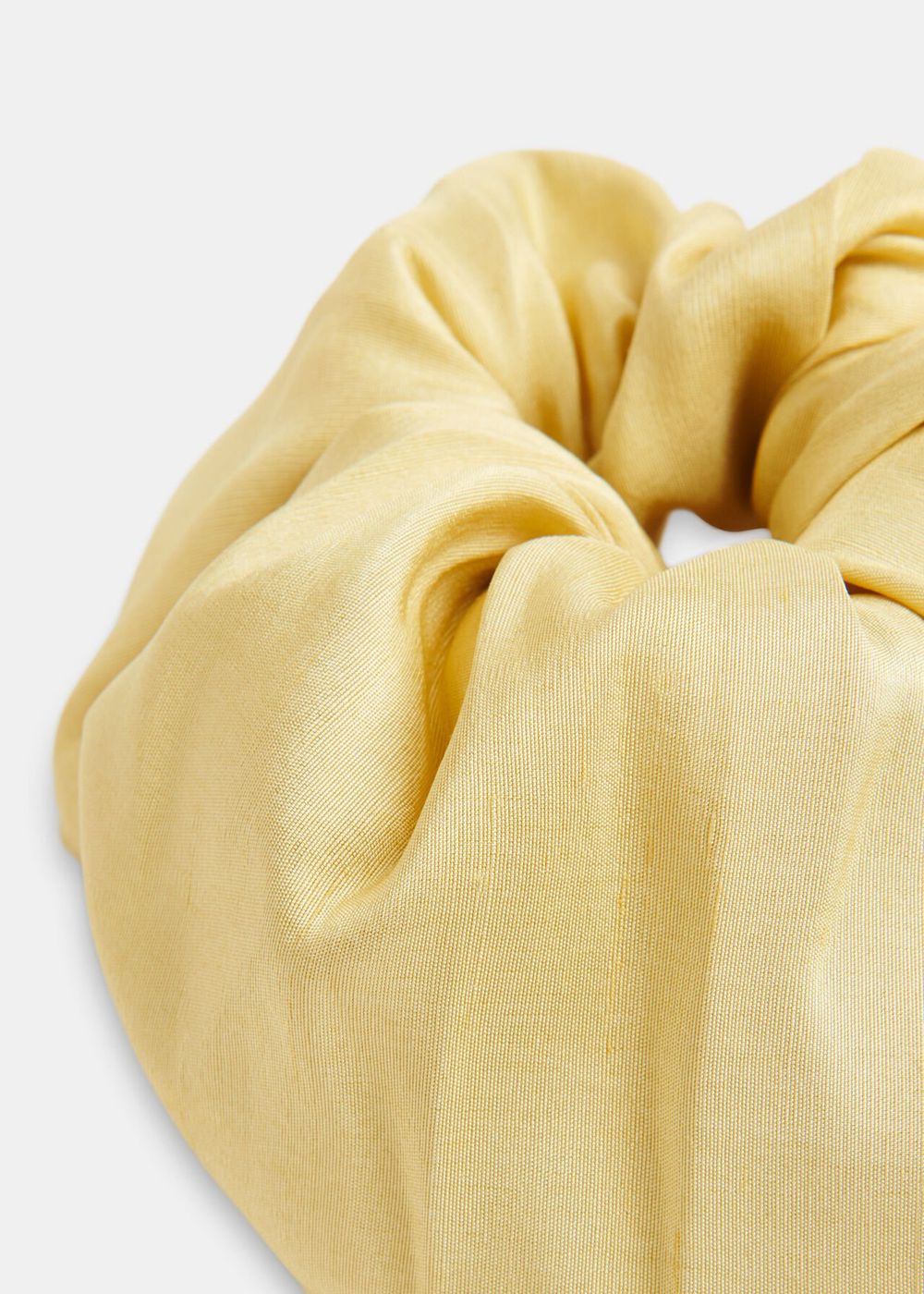 Whistles Hai Dupion Scrunchie Yellow | US-37854UJTV