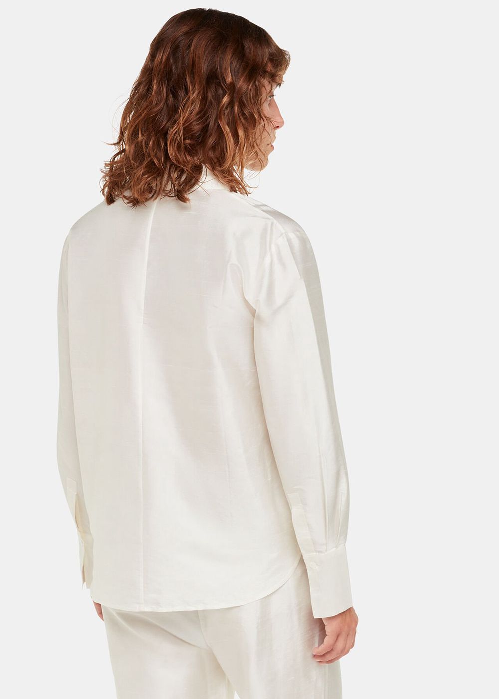 Whistles Hai Floris Shirts White | US-97326YIHN