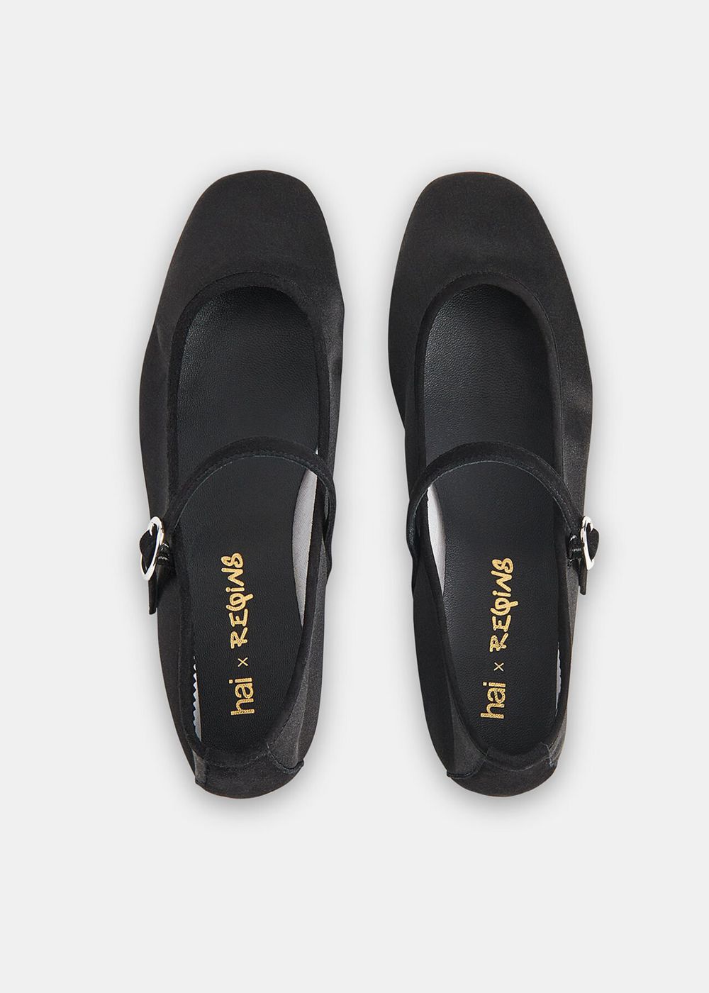 Whistles Hai Honoree Flat Shoes Black | US-71453GWBF