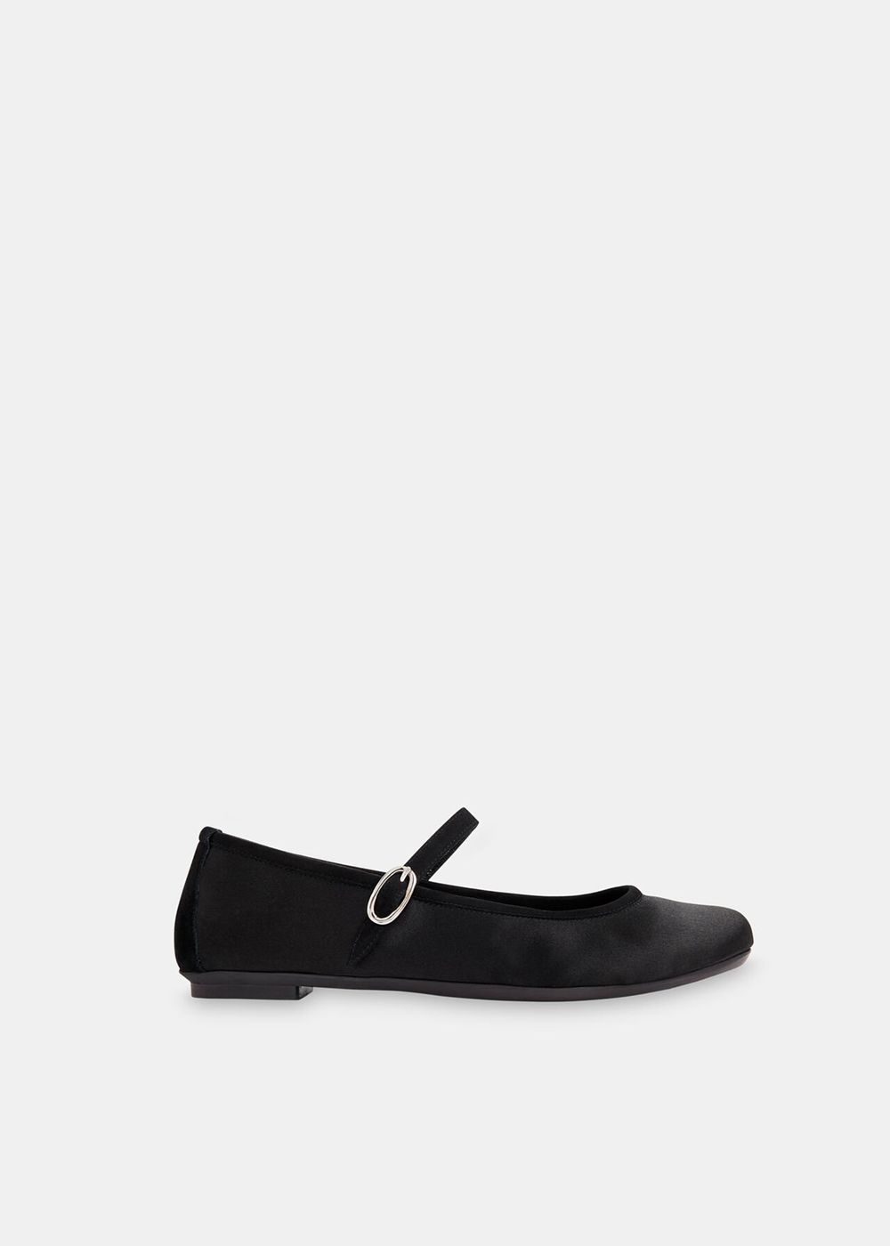 Whistles Hai Honoree Flat Shoes Black | US-71453GWBF