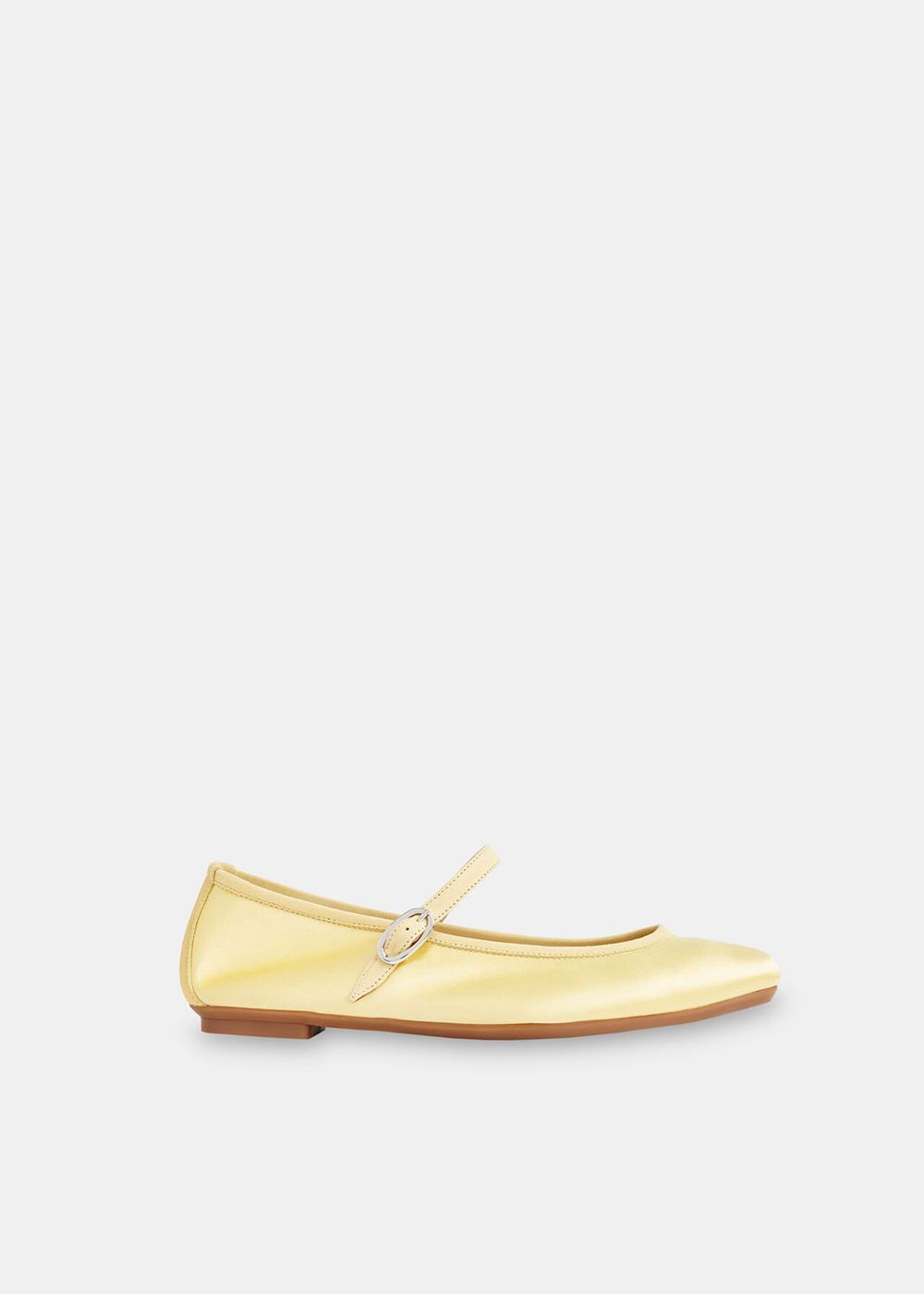 Whistles Hai Honoree Flat Shoes Yellow | US-94832STOA