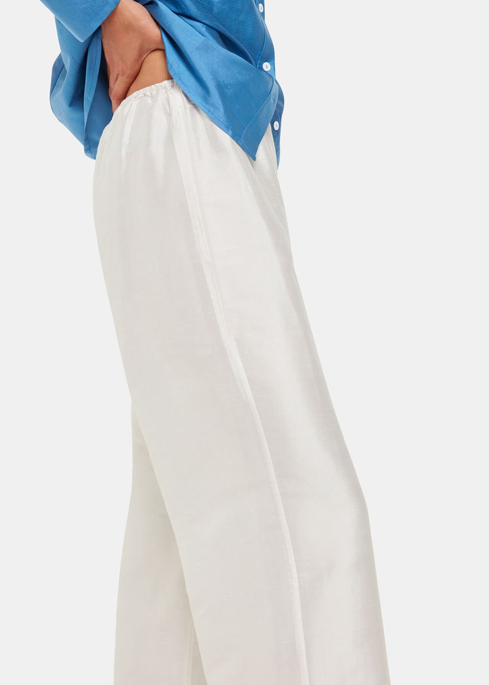 Whistles Hai Lara Pants White | US-21589VYOZ