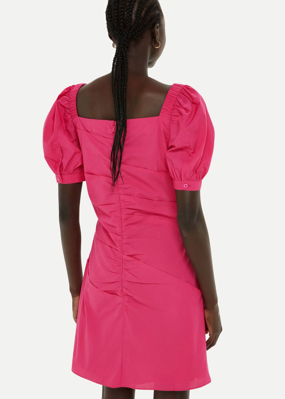 Whistles Hailey Dress Pink | US-96214WRDL