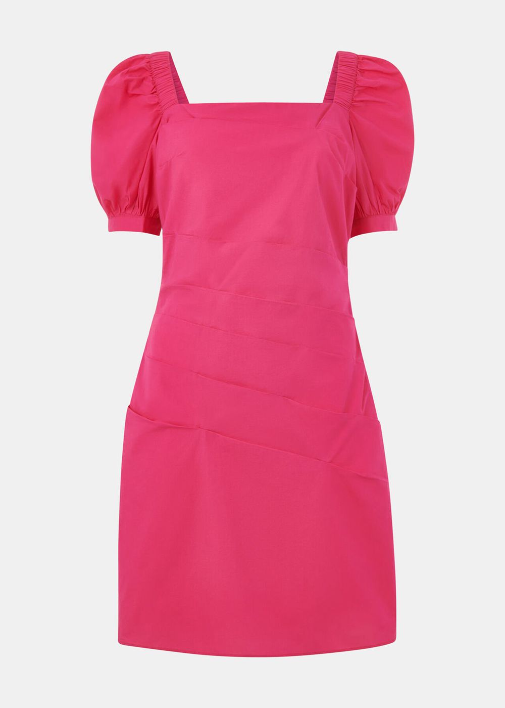 Whistles Hailey Dress Pink | US-96214WRDL