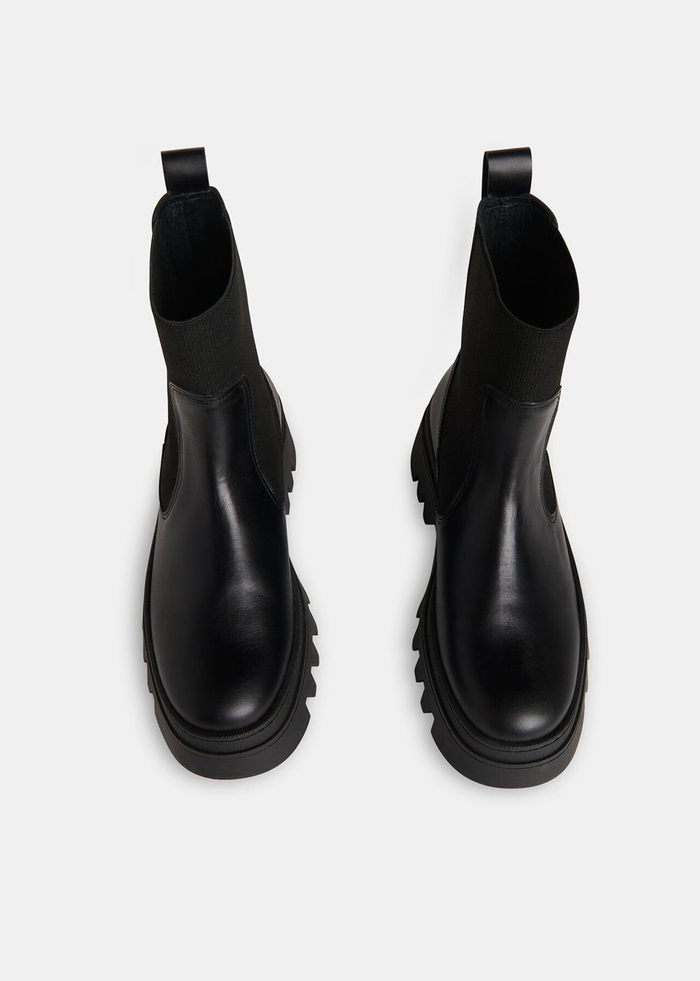 Whistles Hatton Chunky Chelsea Boots Black | US-36708FQAX