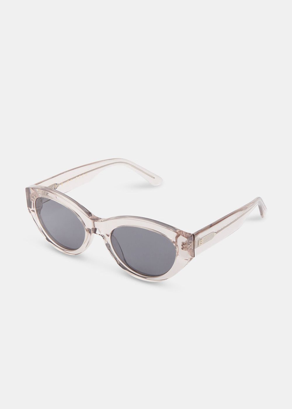 Whistles Isle Of Eden Felina Sunglasses Clear | US-18406URXA