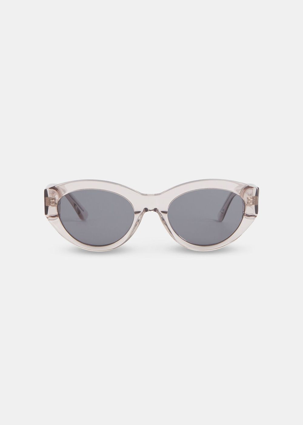 Whistles Isle Of Eden Felina Sunglasses Clear | US-18406URXA