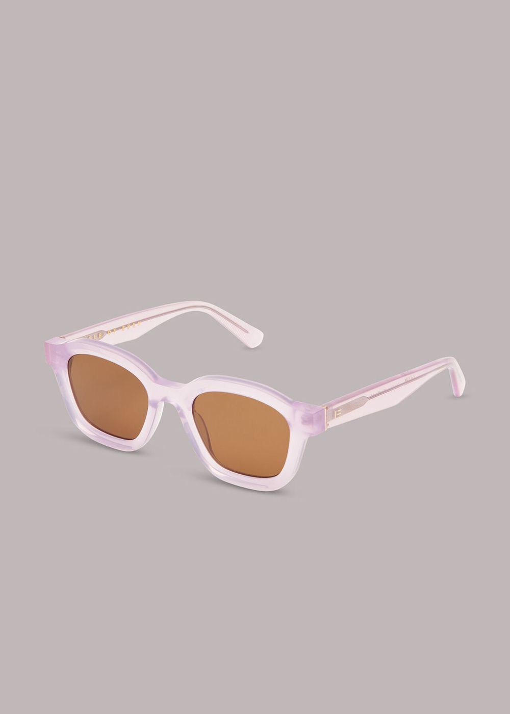 Whistles Isle Of Eden Harley Sunglasses Purple | US-95634FUYA