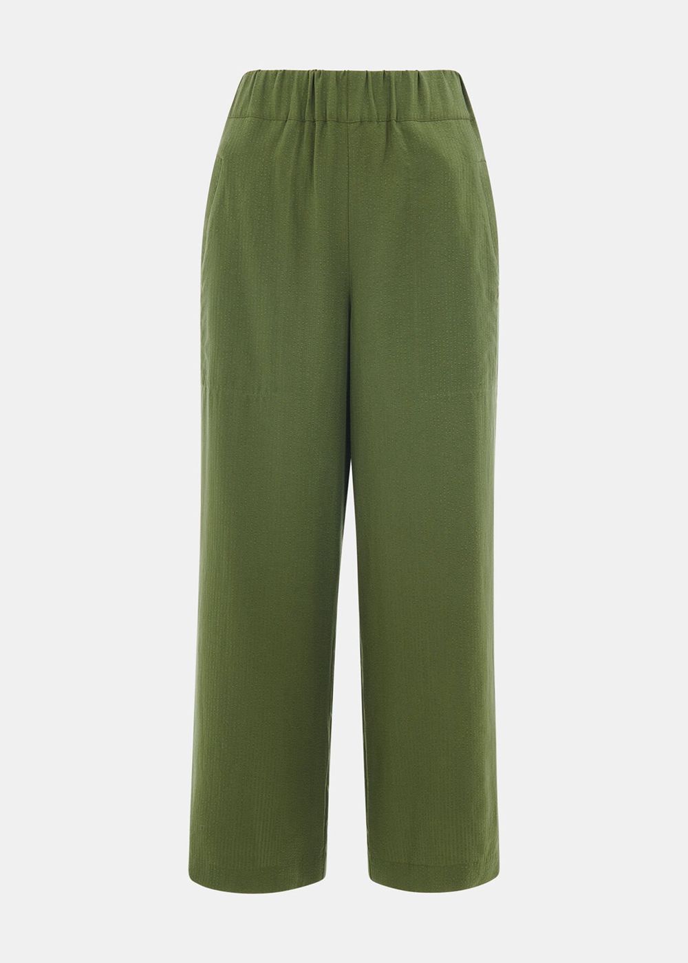 Whistles Jade Side Zip Pants Khaki | US-81964LHZK