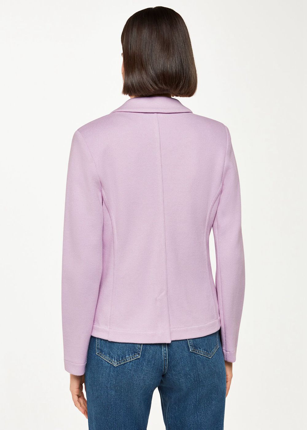 Whistles Jersey Jacket Purple | US-32659BLYQ