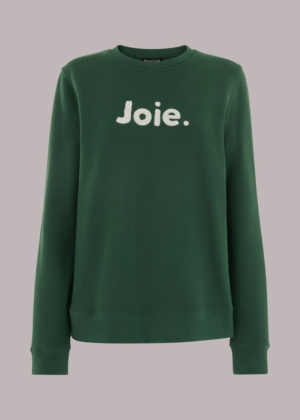 Whistles Joie Logo Sweatshirt Dark Green | US-89325DPUR