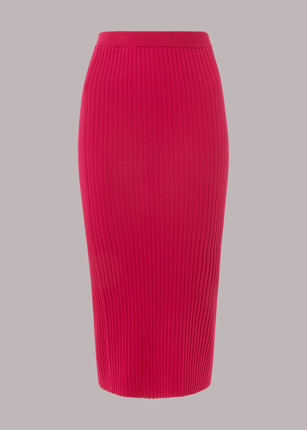 Whistles Knitted Column Skirts Pink | US-27048VOKZ