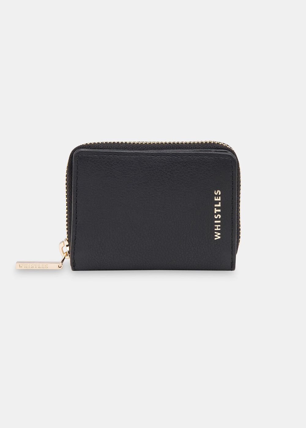 Whistles Koa Compact Purses Black | US-03674RGJK