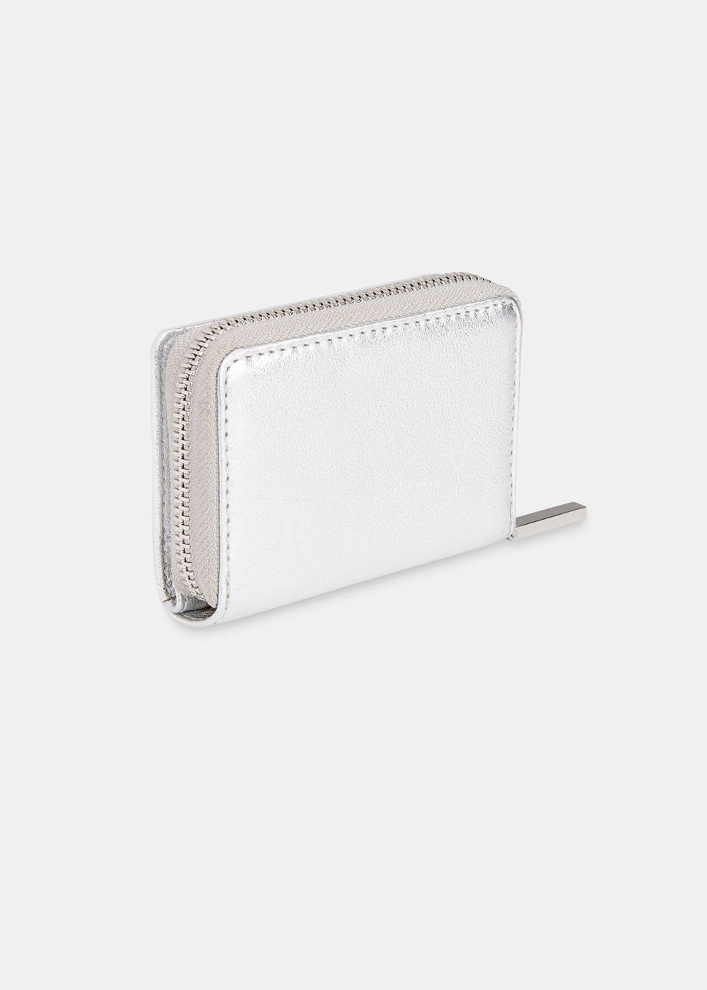 Whistles Koa Compact Purses Silver | US-21903QIXY