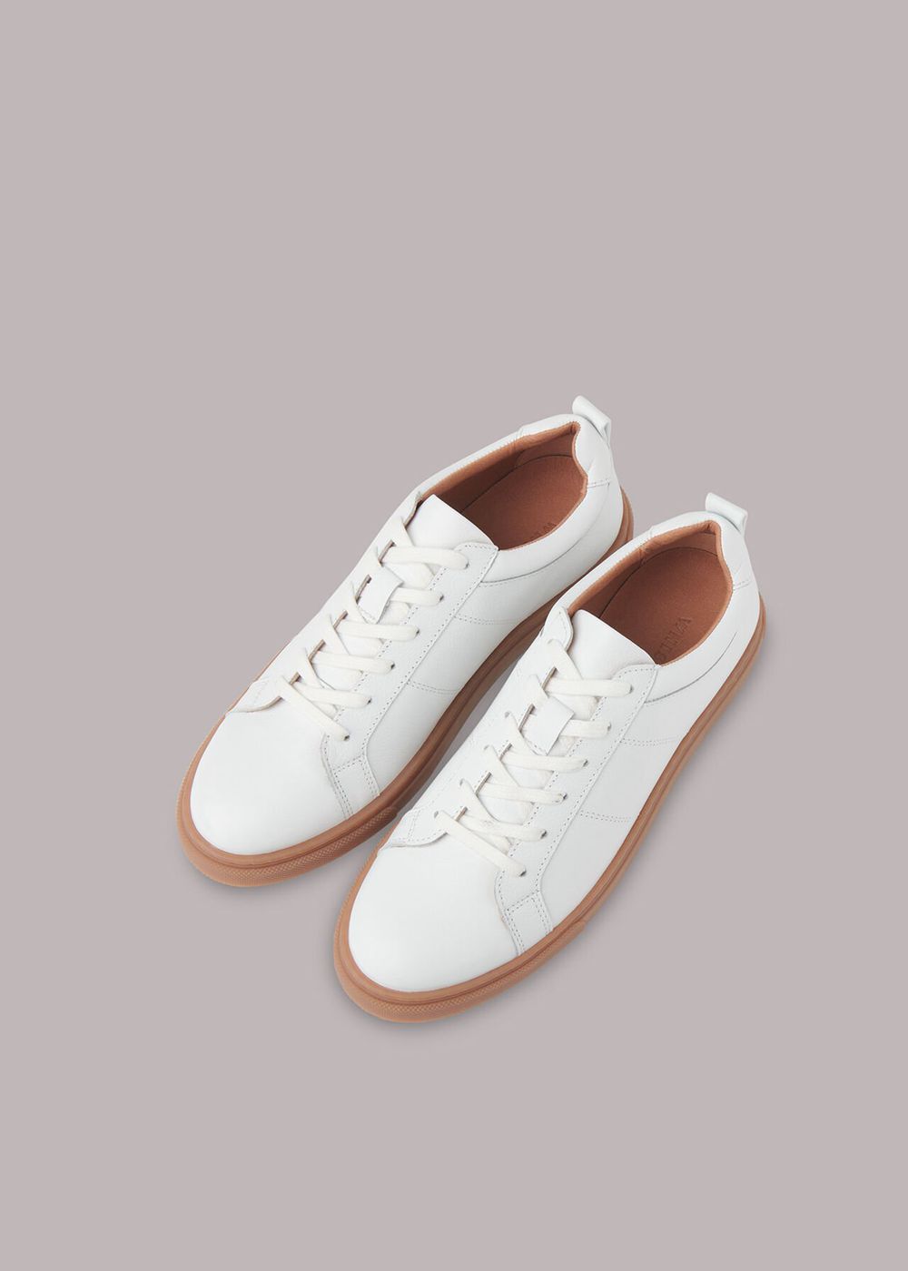 Whistles Koki Gum Sole Sneakers White / Multicolor | US-21569PMQK