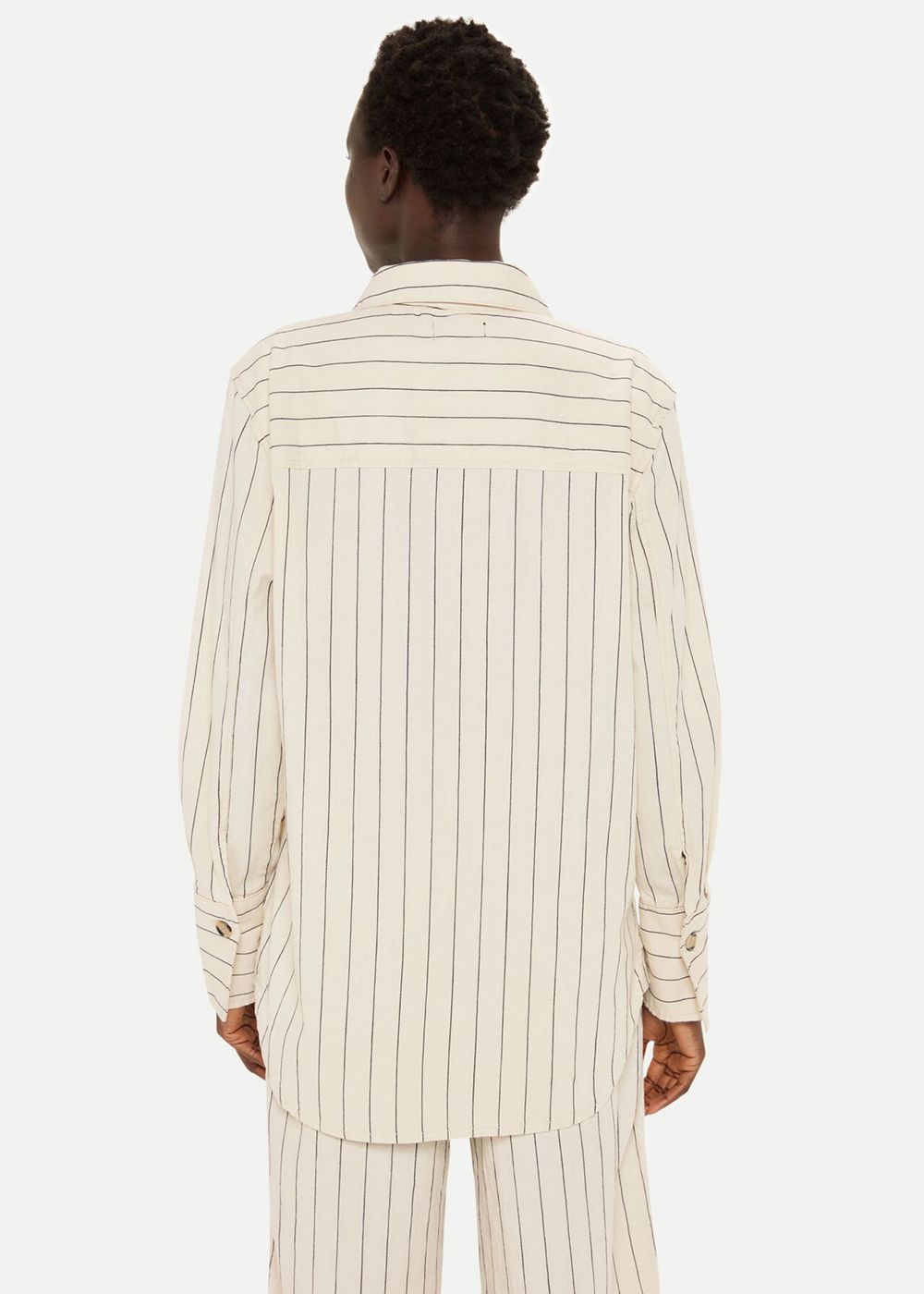 Whistles Kwammie Striped Overshirt Jacket Multicolor | US-50391HMOJ