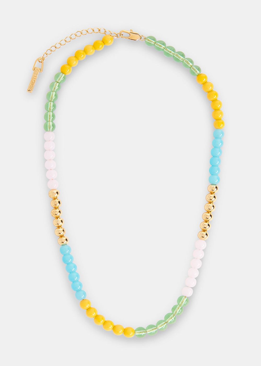 Whistles Large Beaded Necklace Multicolor | US-76438HPZF