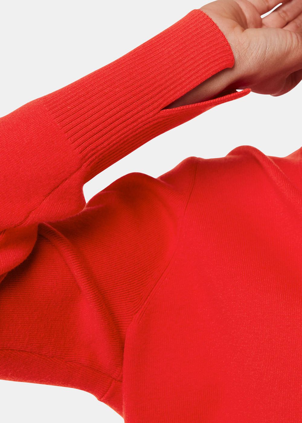 Whistles Leah Pocket Detail Cardigan Red | US-38795YGLJ