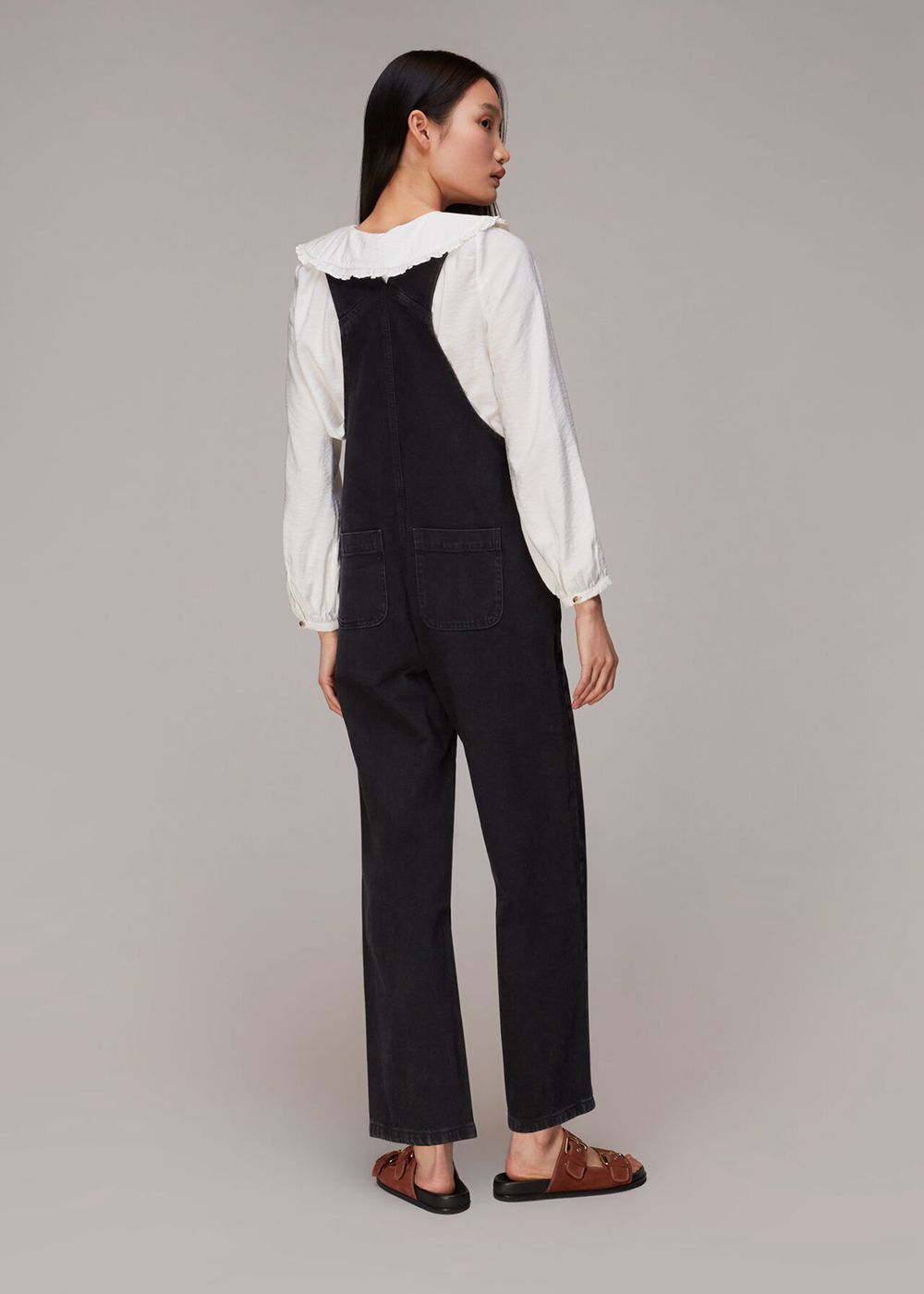 Whistles Leni Jumpsuit Black | US-61342RMNK