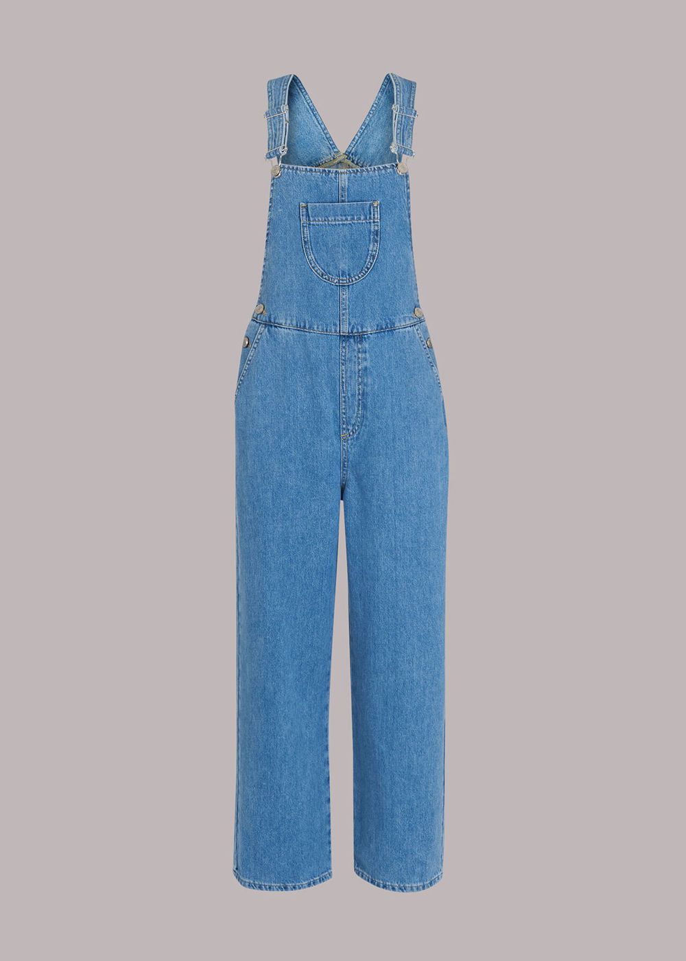 Whistles Leni Jumpsuit Blue | US-63587GCWJ