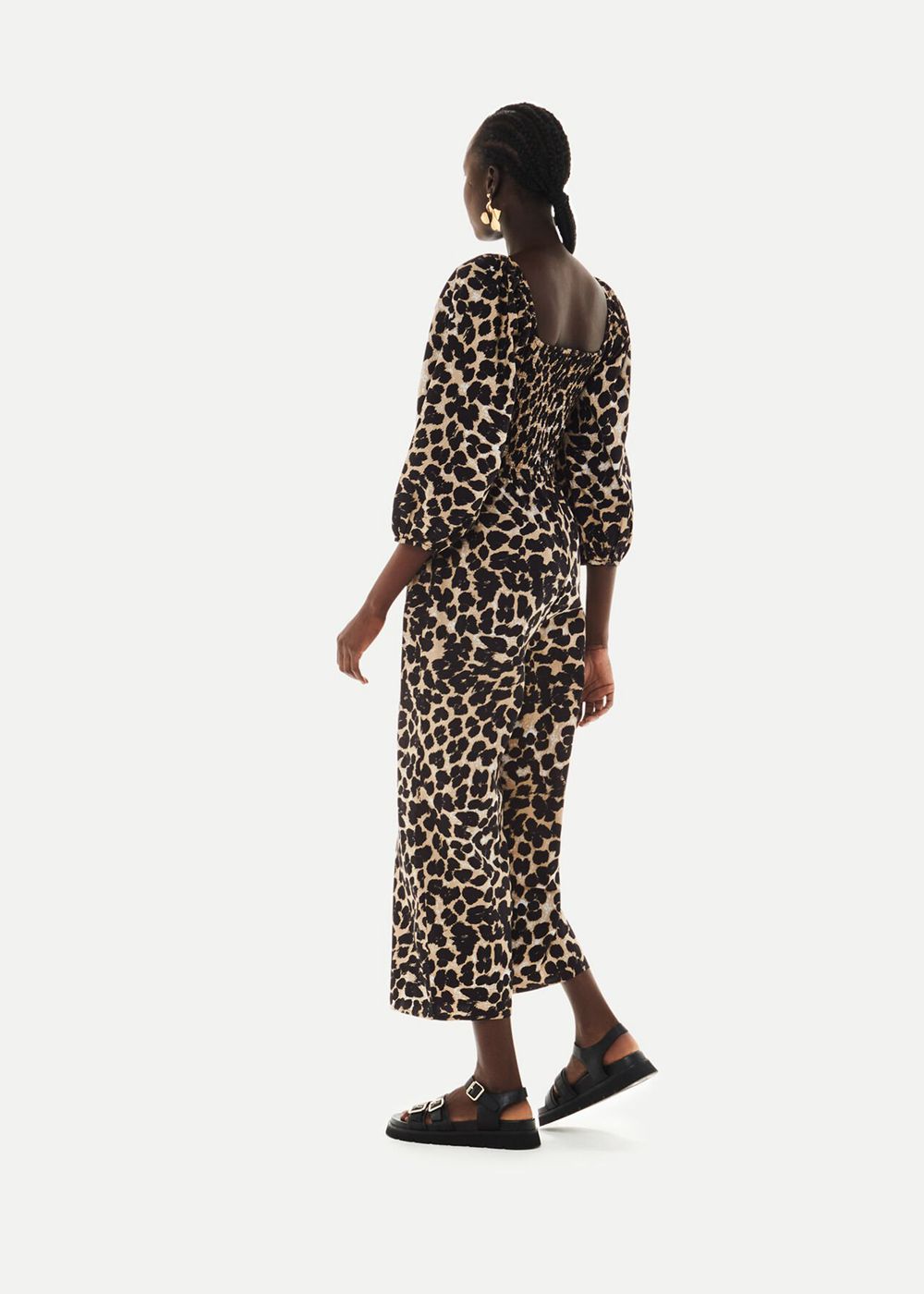 Whistles Leopard Spot Jumpsuit Leopard | US-27165HVAR