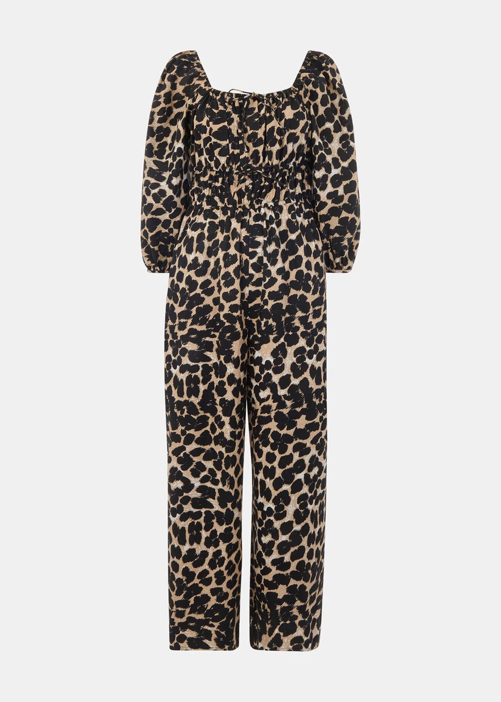 Whistles Leopard Spot Jumpsuit Leopard | US-27165HVAR